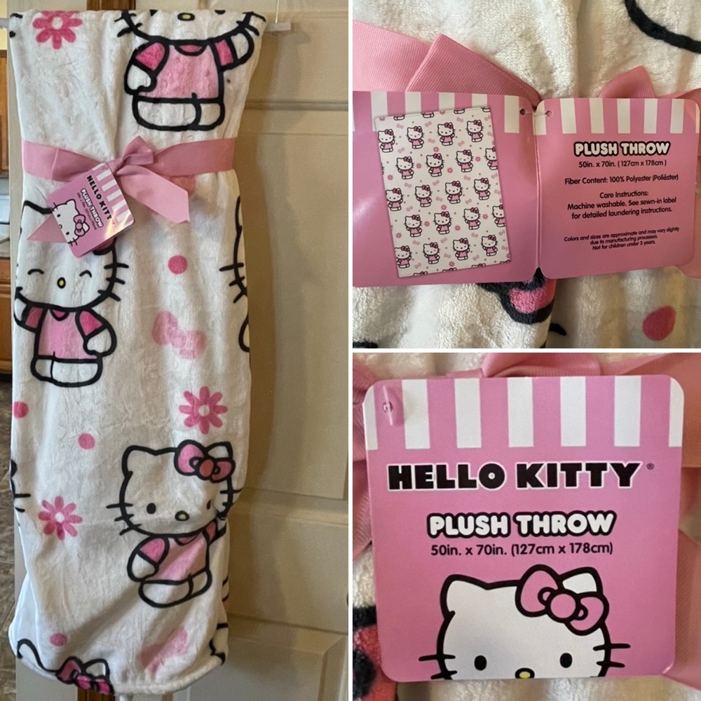 🎀 Hello Kitty Tiktok Viral Blanket 🎀